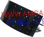 Тормозная колодка без накладки на ОСЬ L1 12 тонн